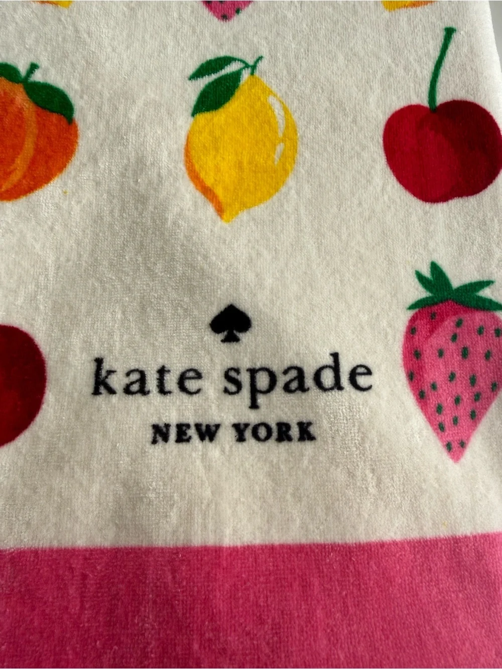 Kate Spade New York Oversized Beach Towel, Fruits